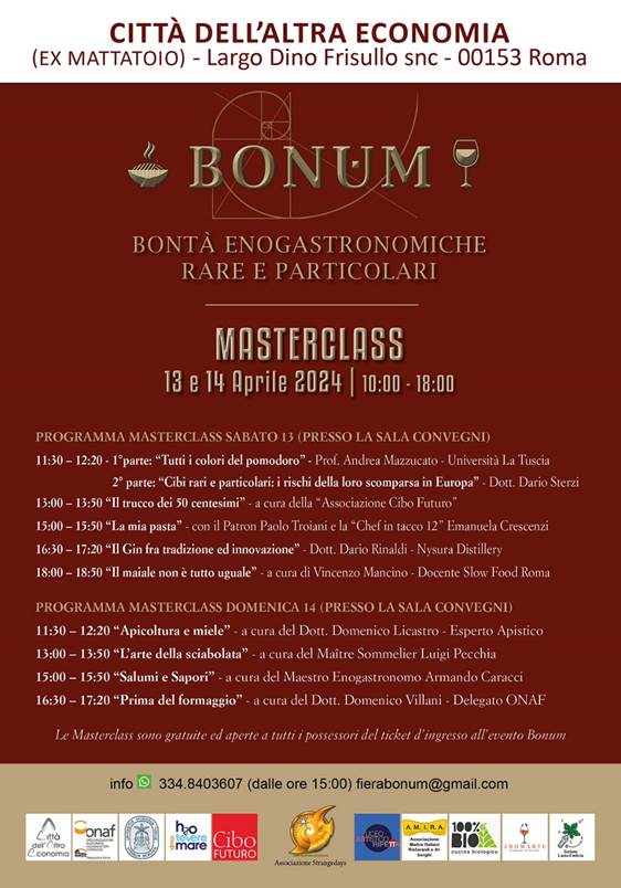 Bonum Masterclass